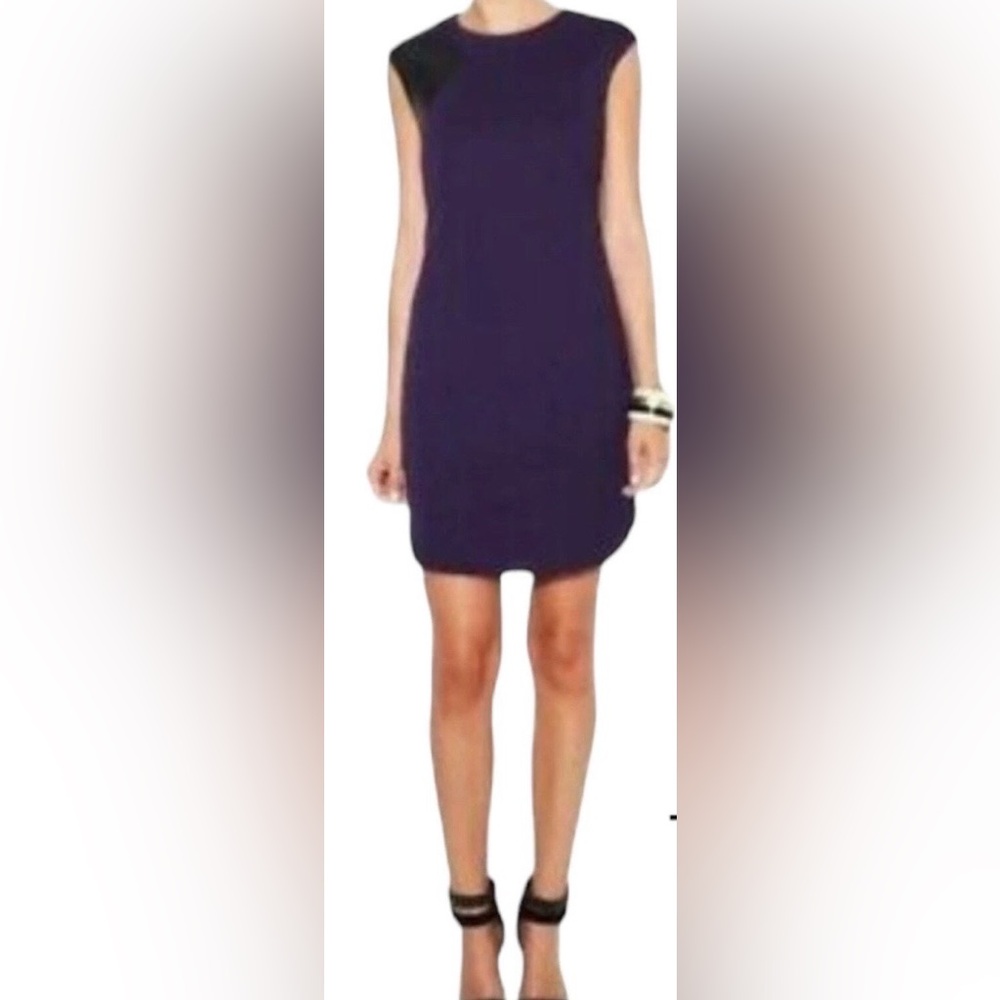 Trina Turk Dark Navy Mini Shift Dress
